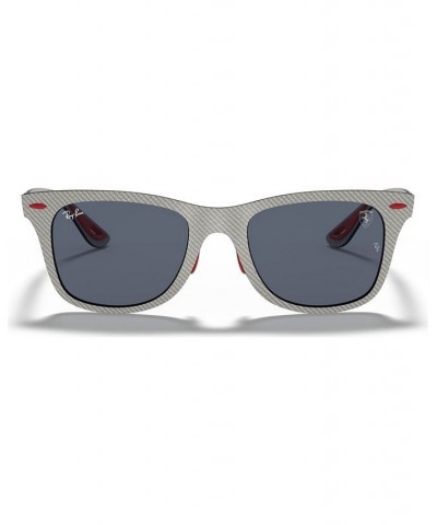 Unisex Sunglasses RB8395M Scuderia Ferrari Collection 52 MATT CARBON ALLUTEX CARBON/DARK GREY $127.40 Unisex