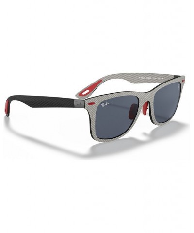 Unisex Sunglasses RB8395M Scuderia Ferrari Collection 52 MATT CARBON ALLUTEX CARBON/DARK GREY $127.40 Unisex