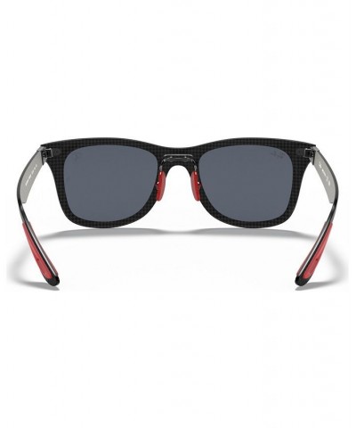 Unisex Sunglasses RB8395M Scuderia Ferrari Collection 52 MATT CARBON ALLUTEX CARBON/DARK GREY $127.40 Unisex