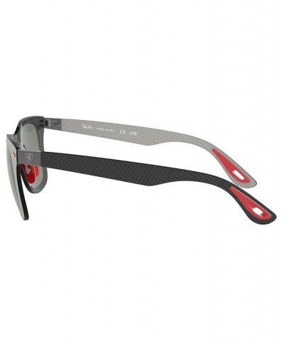 Unisex Sunglasses RB8395M Scuderia Ferrari Collection 52 MATT CARBON ALLUTEX CARBON/DARK GREY $127.40 Unisex