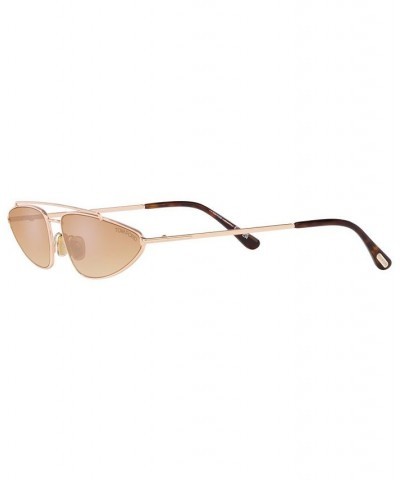 Women's Sunglasses TR00148065-Z Gold-Tone Shiny $118.30 Womens