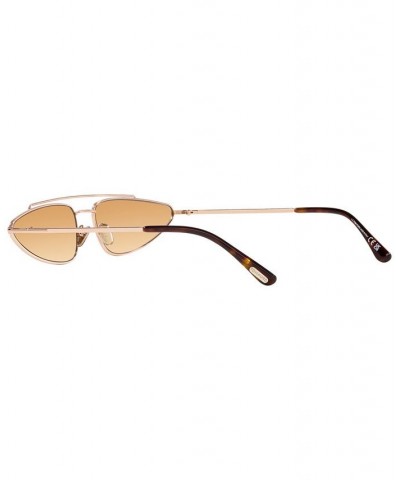 Women's Sunglasses TR00148065-Z Gold-Tone Shiny $118.30 Womens