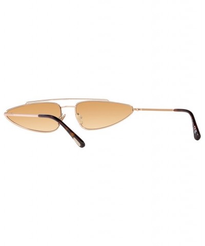 Women's Sunglasses TR00148065-Z Gold-Tone Shiny $118.30 Womens