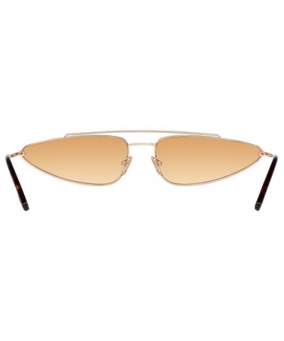 Women's Sunglasses TR00148065-Z Gold-Tone Shiny $118.30 Womens