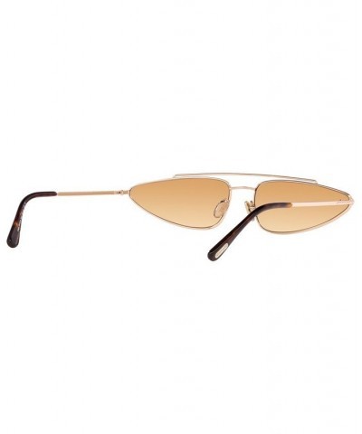 Women's Sunglasses TR00148065-Z Gold-Tone Shiny $118.30 Womens