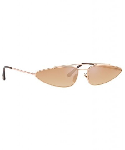 Women's Sunglasses TR00148065-Z Gold-Tone Shiny $118.30 Womens