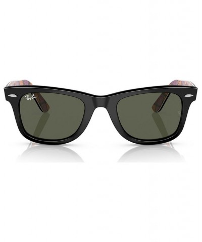 Unisex Original Wayfarer X Dia De Los Muertos Sunglasses RB214054-X Black $16.30 Unisex