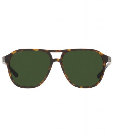 Men's Sunglasses BV7034 57 Matte Havana $97.80 Mens