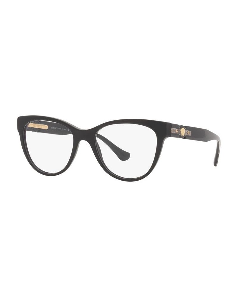 VE3304 Women's Rectangle Eyeglasses Transparent Pink $53.76 Womens
