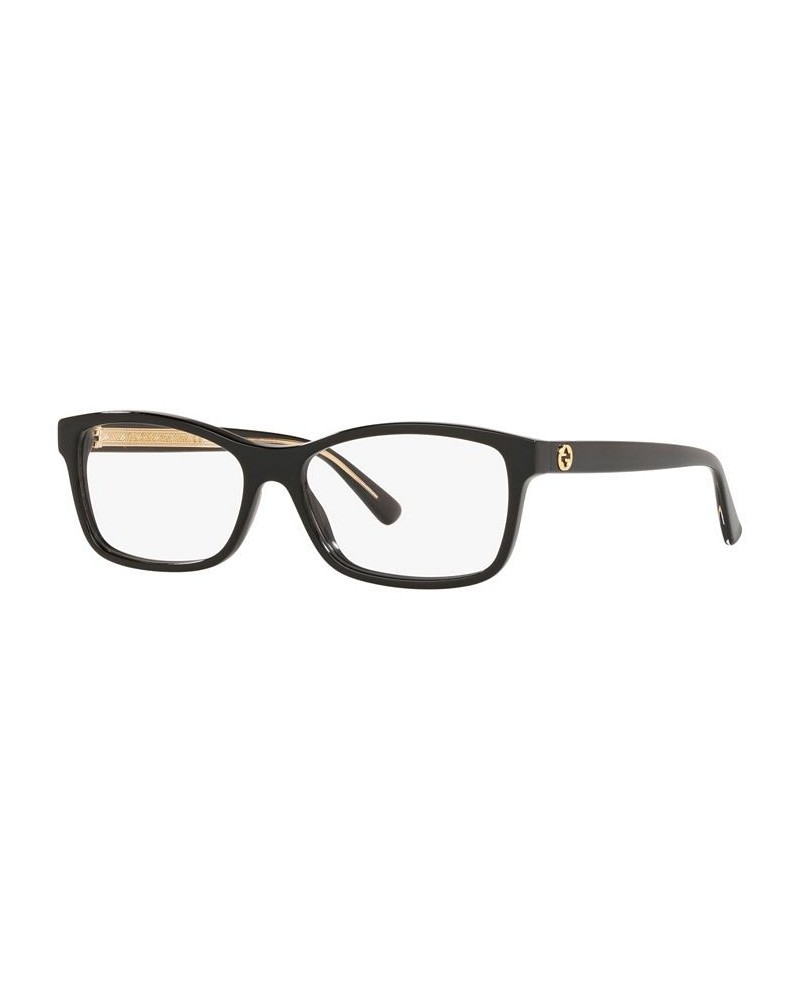 Gc001193 Women's Rectangle Eyeglasses Black $69.30 Womens