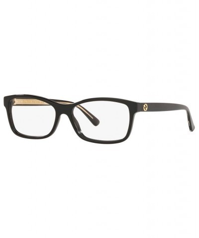 Gc001193 Women's Rectangle Eyeglasses Black $69.30 Womens