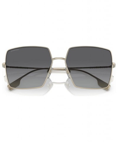 Women's Daphne Polarized Sunglasses BE313358-YP 58 Light Gold-Tone $95.99 Womens