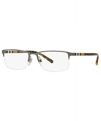 BE1282 Men's Rectangle Eyeglasses Gunmetal $50.22 Mens