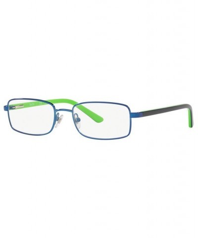 SF2856 Men's Rectangle Eyeglasses Blue $10.23 Mens