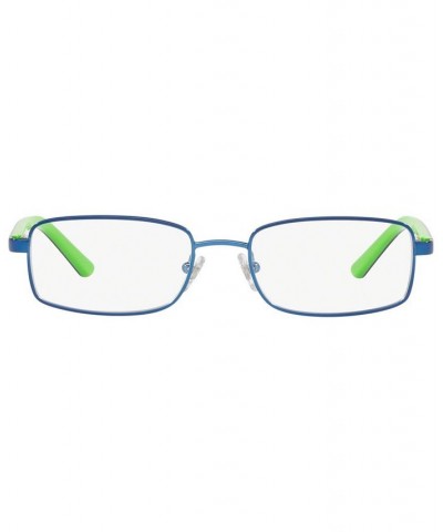 SF2856 Men's Rectangle Eyeglasses Blue $10.23 Mens