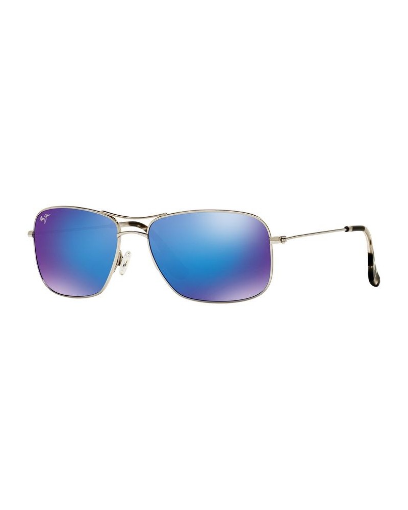 Polarized Wiki Wiki Sunglasses 246 SILVER SHINY/BLUE MIRROR POLAR $70.18 Unisex