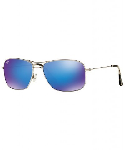 Polarized Wiki Wiki Sunglasses 246 SILVER SHINY/BLUE MIRROR POLAR $70.18 Unisex