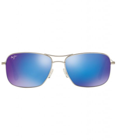 Polarized Wiki Wiki Sunglasses 246 SILVER SHINY/BLUE MIRROR POLAR $70.18 Unisex