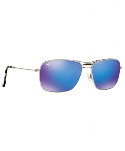 Polarized Wiki Wiki Sunglasses 246 SILVER SHINY/BLUE MIRROR POLAR $70.18 Unisex