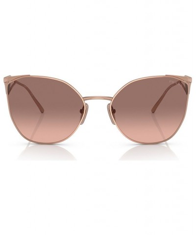 Women's Sunglasses PR 50ZS59-Y 59 Pink Gold-Tone $55.33 Womens