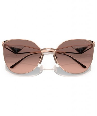 Women's Sunglasses PR 50ZS59-Y 59 Pink Gold-Tone $55.33 Womens