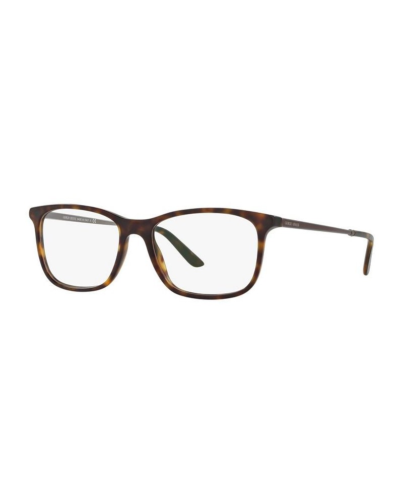 AR7112 Men's Square Eyeglasses Mat Havana $70.32 Mens