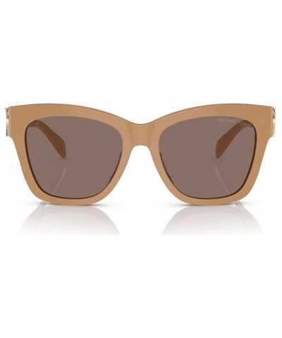 Women's Polarized Sunglasses Empire Square Camel Solid $21.89 Womens