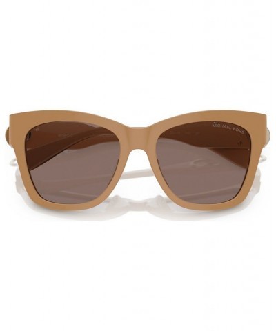 Women's Polarized Sunglasses Empire Square Camel Solid $21.89 Womens