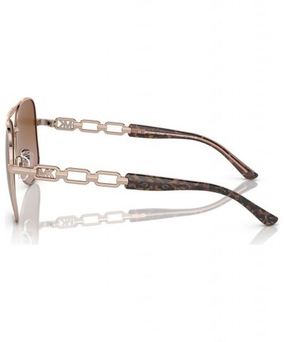 Women's Sunglasses MK112158-Y Rose Gold-Tone $46.11 Womens