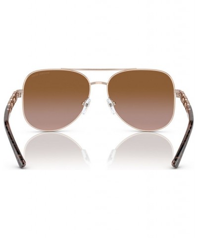 Women's Sunglasses MK112158-Y Rose Gold-Tone $46.11 Womens