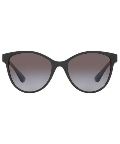 Women's Polarized Sunglasses HU202155-YP Shiny Black $23.40 Womens