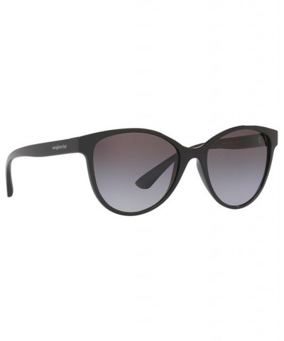 Women's Polarized Sunglasses HU202155-YP Shiny Black $23.40 Womens