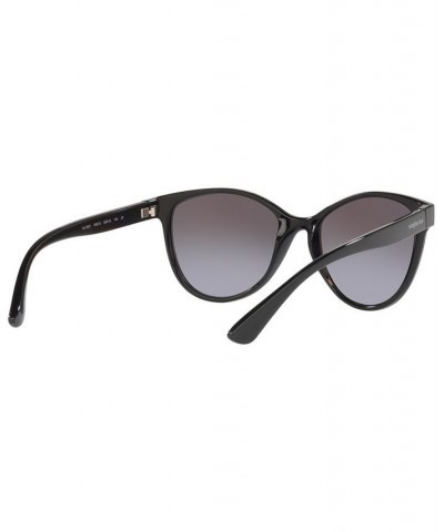 Women's Polarized Sunglasses HU202155-YP Shiny Black $23.40 Womens