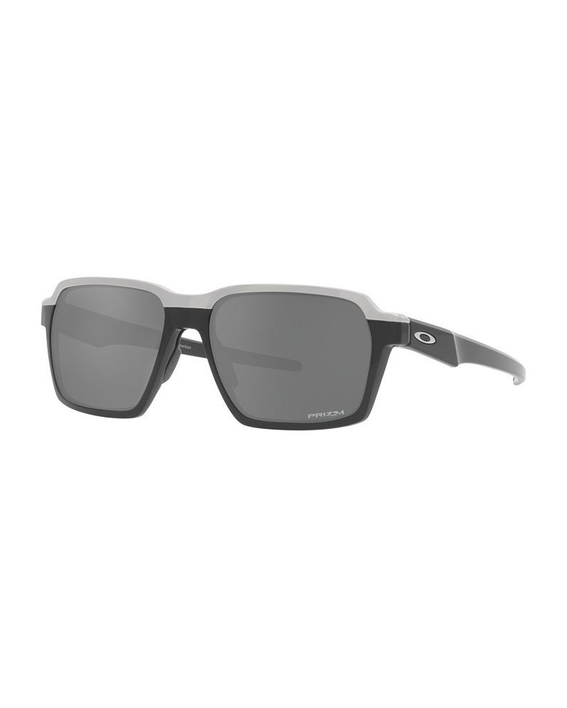 Men's Sunglasses OO4143 Parlay 58 Matte Black $25.76 Mens