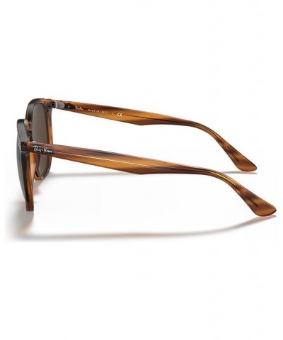 Sunglasses RB4306 54 STRIPPED RED HAVANA/DARK BROWN $22.65 Unisex