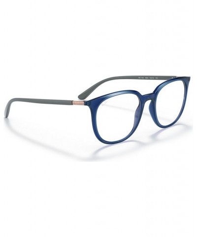 RX7190 Unisex Square Eyeglasses Blue $18.46 Unisex