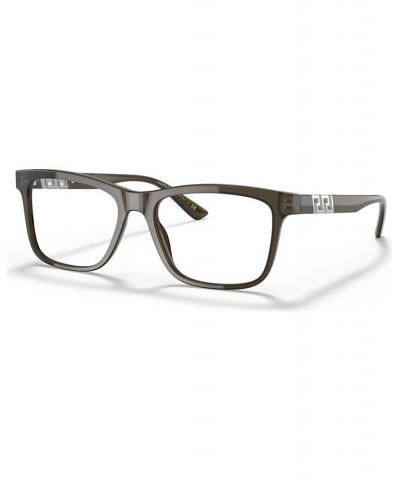 Men's Phantos Eyeglasses VE331955-O Havana Print Monogram $82.07 Mens