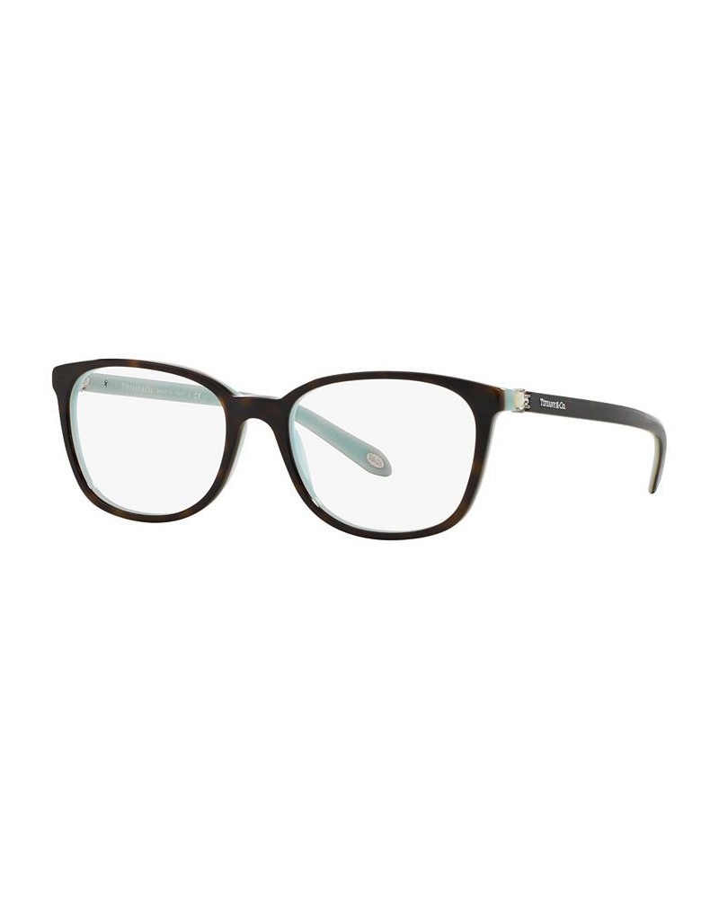 TF2109HB Tiffany Aria Women's Square Eyeglasses Havana Blu $53.55 Womens