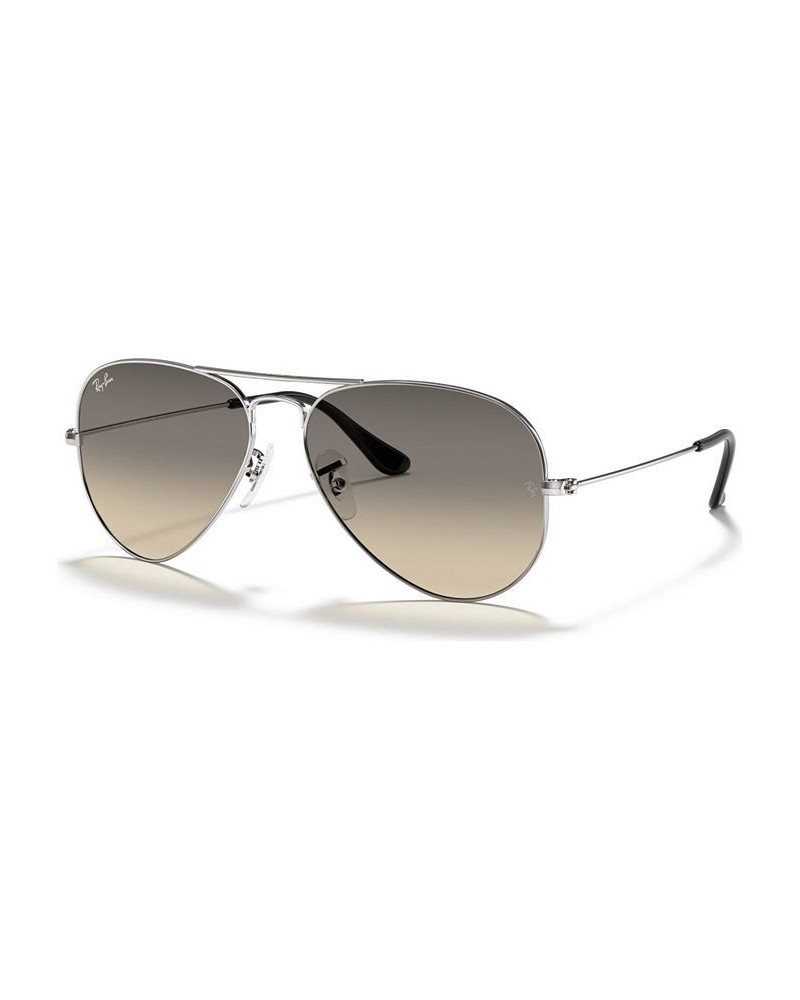 Sunglasses RB3025 AVIATOR GRADIENT Gold/Blue $53.40 Unisex