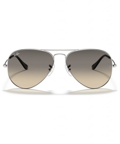 Sunglasses RB3025 AVIATOR GRADIENT Gold/Blue $53.40 Unisex