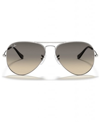 Sunglasses RB3025 AVIATOR GRADIENT Gold/Blue $53.40 Unisex