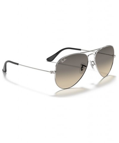 Sunglasses RB3025 AVIATOR GRADIENT Gold/Blue $53.40 Unisex