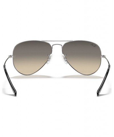 Sunglasses RB3025 AVIATOR GRADIENT Gold/Blue $53.40 Unisex