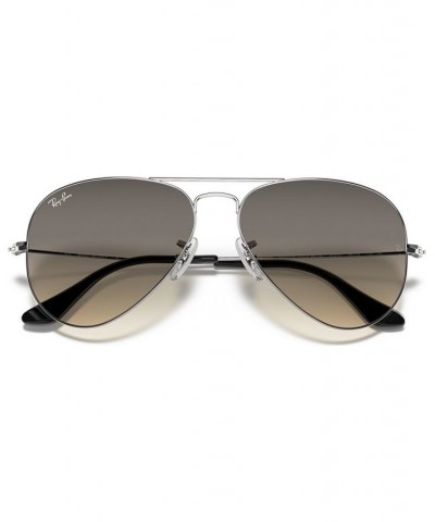 Sunglasses RB3025 AVIATOR GRADIENT Gold/Blue $53.40 Unisex