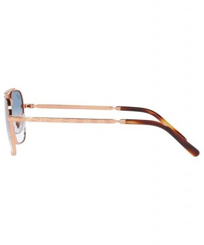 Unisex Sunglasses RB3636 NEW CARAVAN 55 Rose Gold-Tone $53.40 Unisex