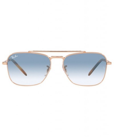 Unisex Sunglasses RB3636 NEW CARAVAN 55 Rose Gold-Tone $53.40 Unisex