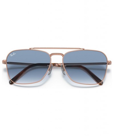 Unisex Sunglasses RB3636 NEW CARAVAN 55 Rose Gold-Tone $53.40 Unisex