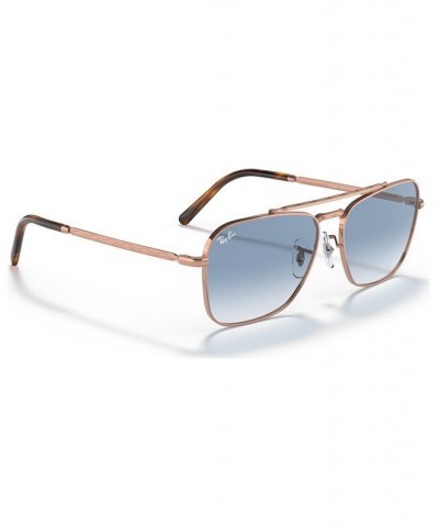 Unisex Sunglasses RB3636 NEW CARAVAN 55 Rose Gold-Tone $53.40 Unisex