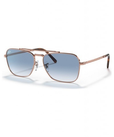 Unisex Sunglasses RB3636 NEW CARAVAN 55 Rose Gold-Tone $53.40 Unisex