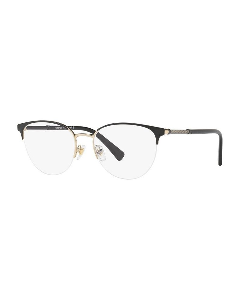 VE1247 Women's Phantos Eyeglasses Black Gold $93.00 Womens